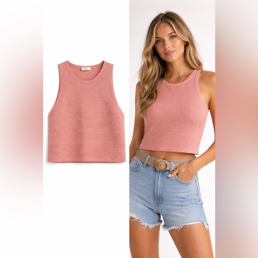 Aritzia Babaton Sculpt Knit Tank Top